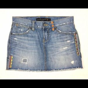 Lucky brand legend mini skirt